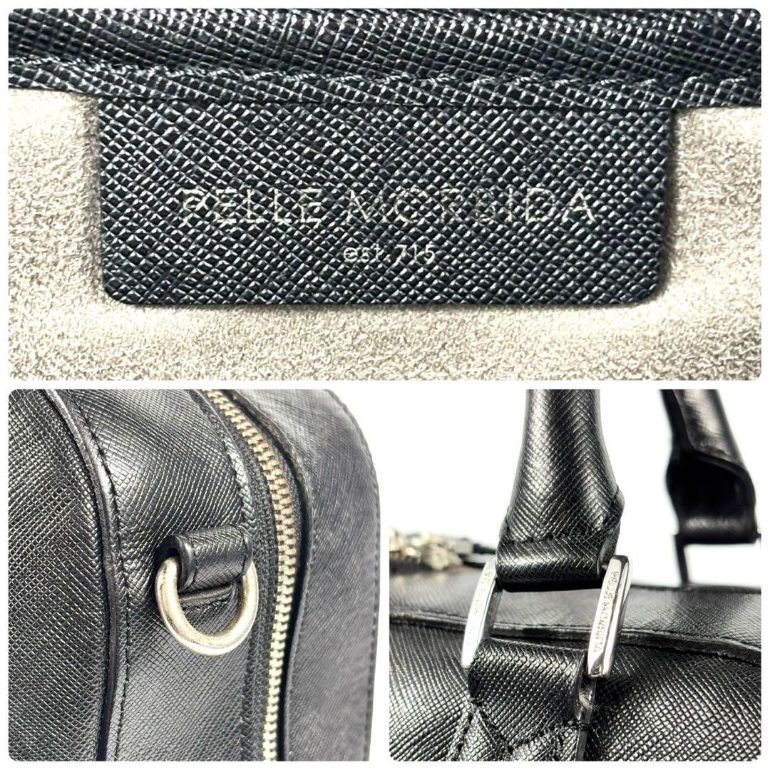 ✨美品✨ペッレモルビダ ビジネスバッグ 2室 A4可 キャピターノ ブラック 黒