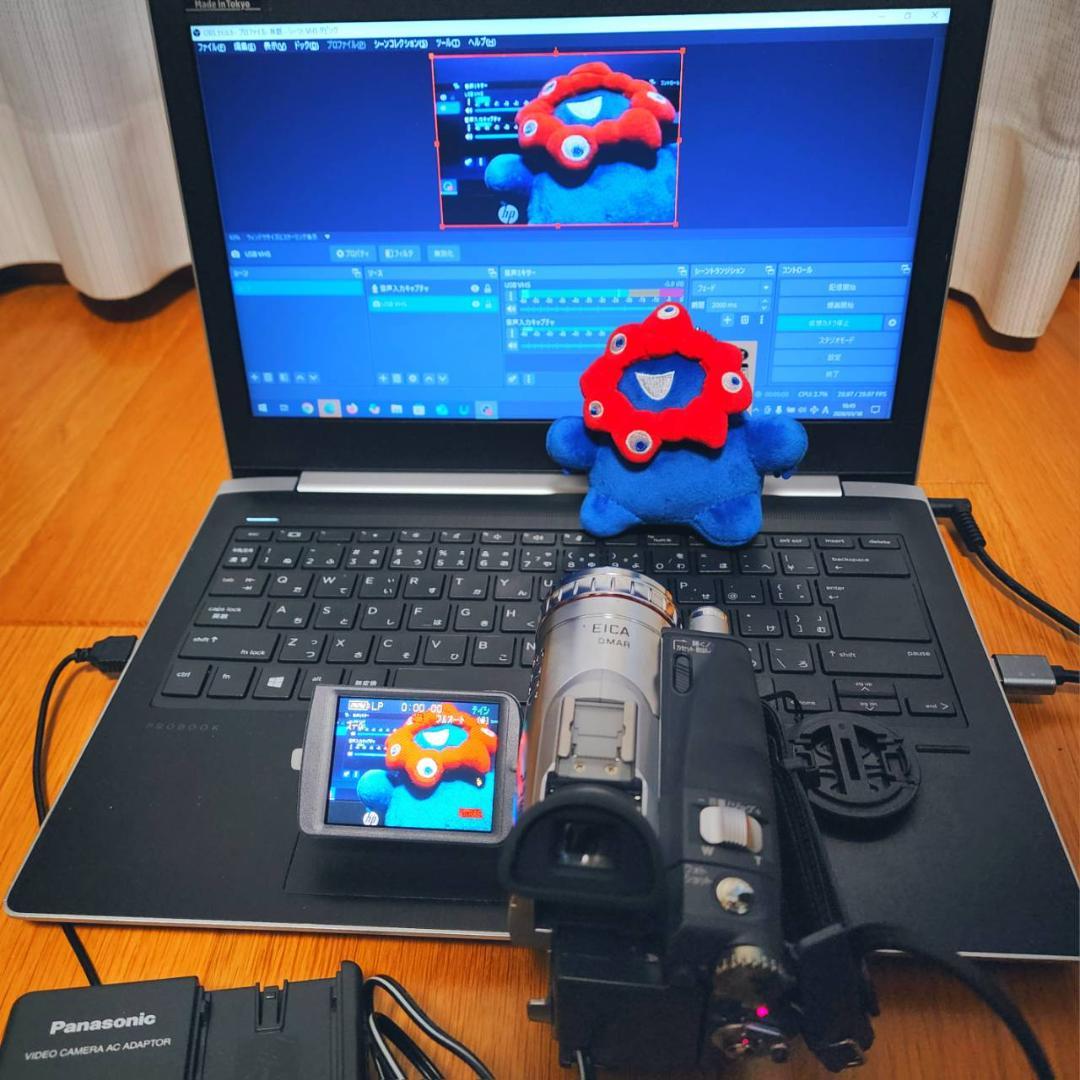 【動作確認済】Panasonic MiniDV 高画質 ビデオカメラ セット