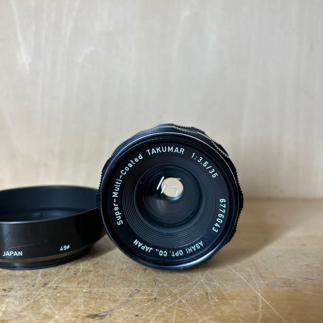 Pentax SP+S.M.C Takumar 35mm f3.5 完動美品