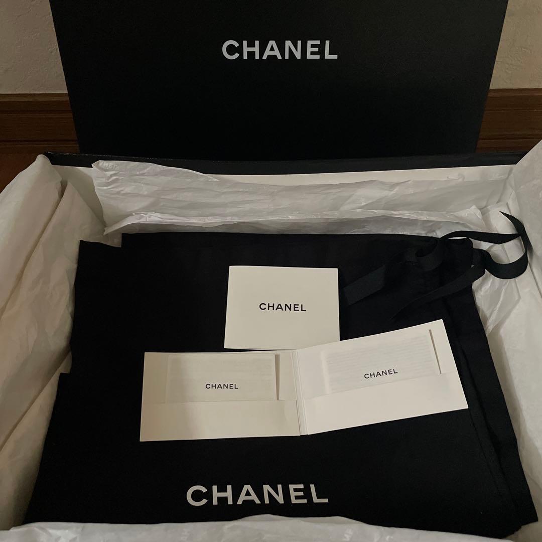 CHANEL 黒　スエード　ショートブーツ