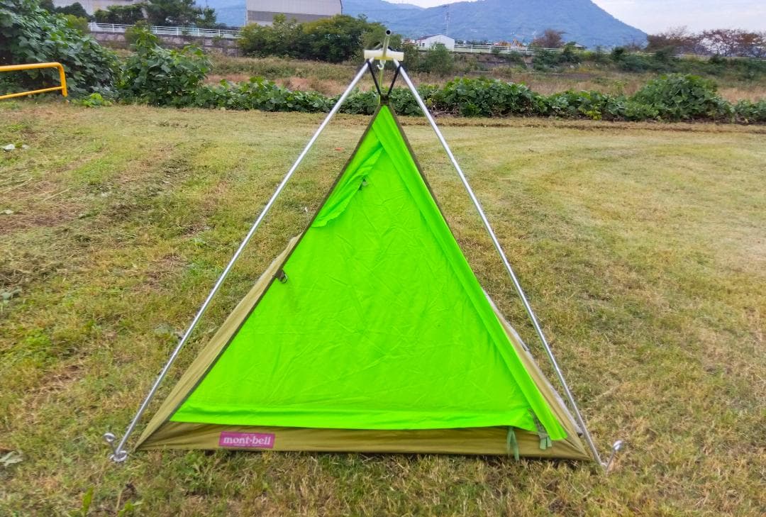☆モンベル☆ムーンライト1型テント☆mont-bell☆ゆるキャン☆グリーン☆