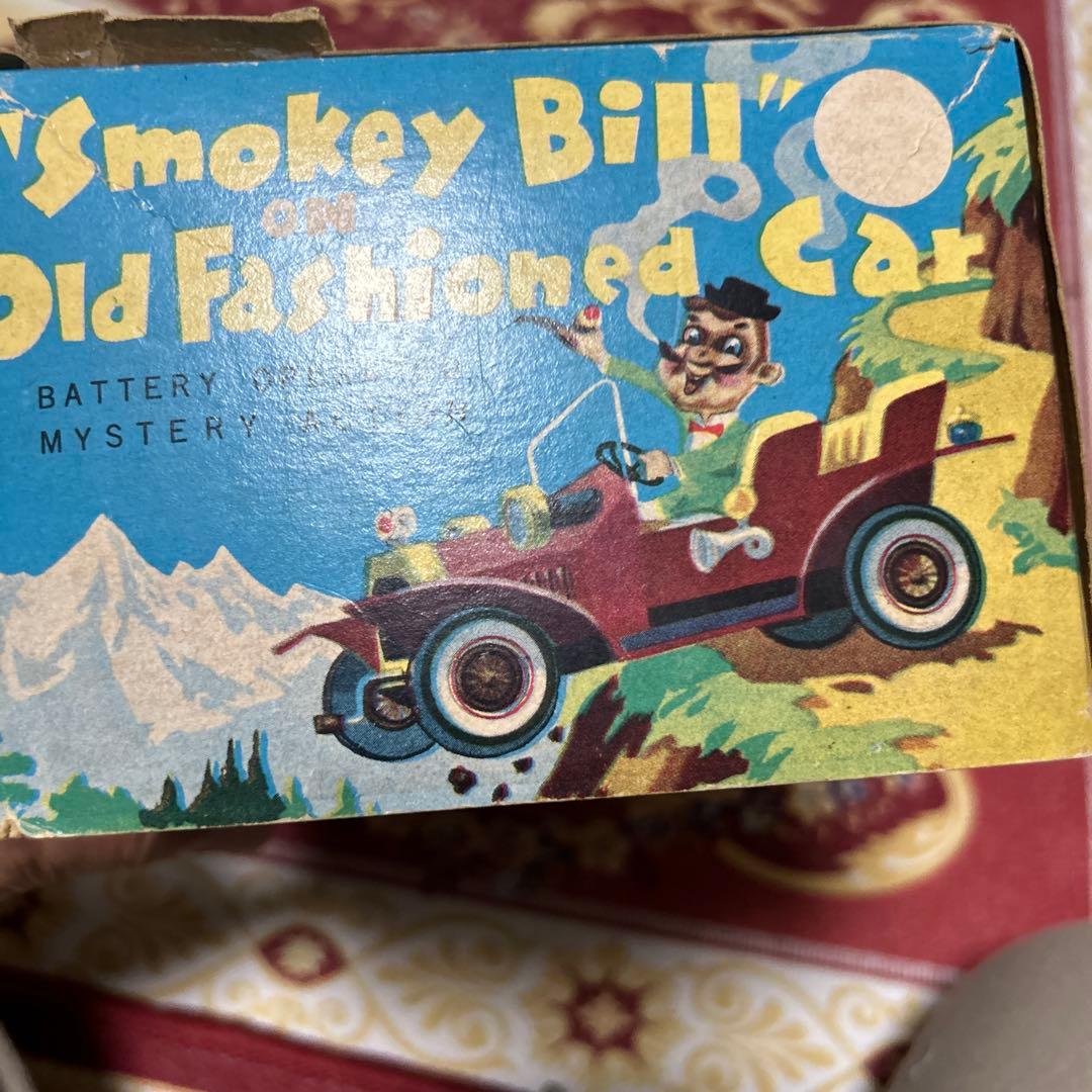 野村トーイ製 1960ブリキ玩具「OLD FASHIONED CAR」 外箱付き