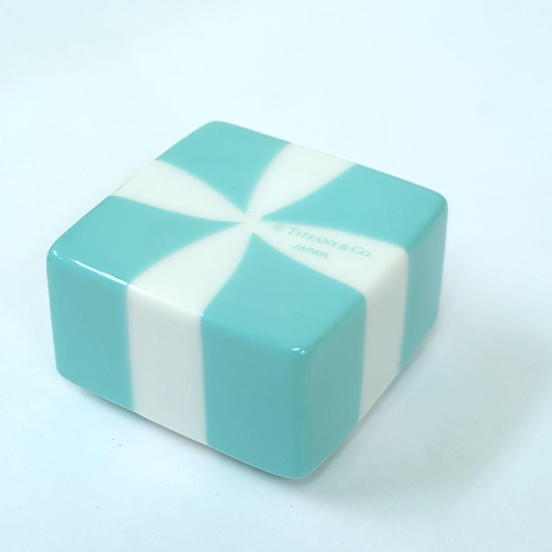 ティファニー ミニ ジュエリーケース 陶器 ブルー Tiffany