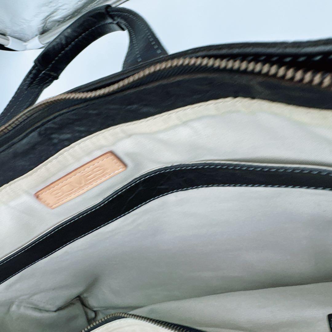 【ソメス】2WAY ビジネスバッグ ショルダーバッグ レザー ブラック