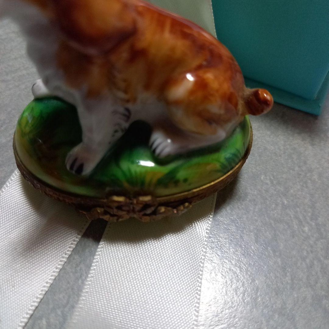 リモージュ　フランス製可愛い犬