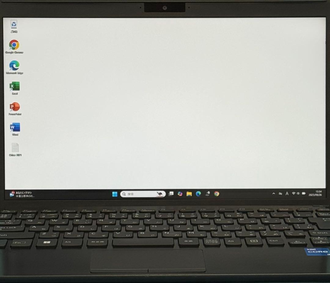 極美品807 VAIO PJ i5 第11世代 16GB office 12.5