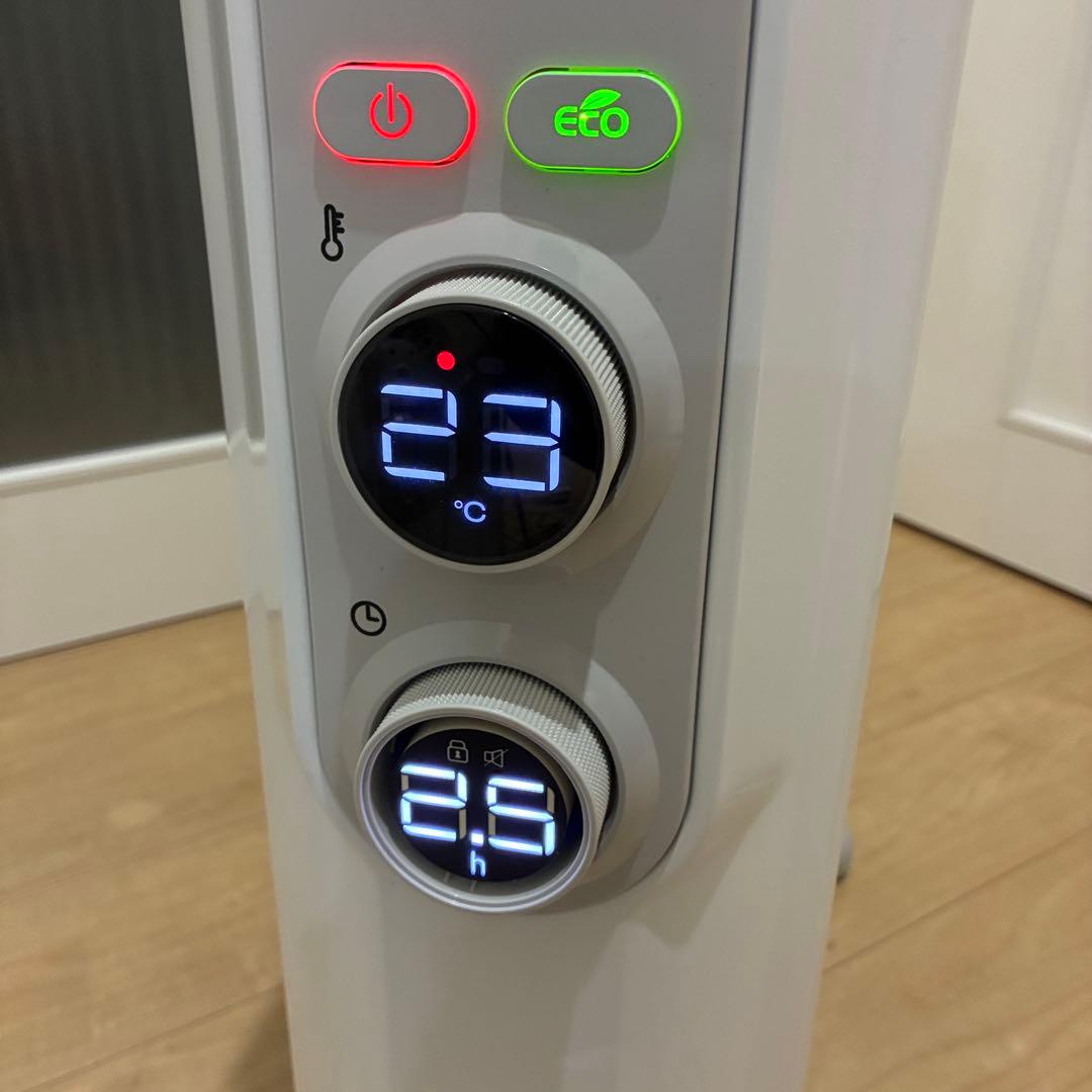 動作ok デロンギアミカルドオイルヒーター　RHJ35M1015-LG