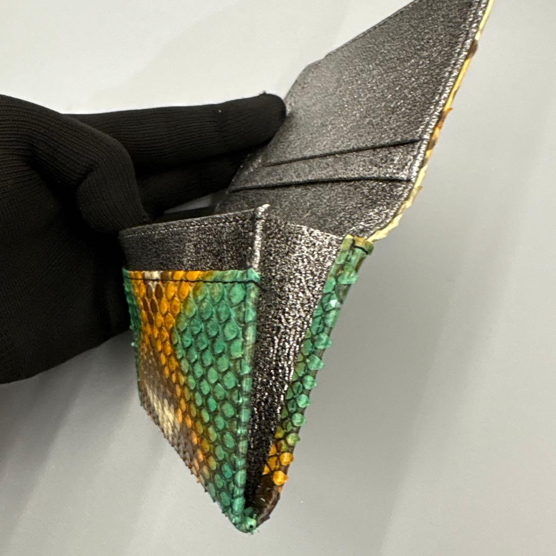 パイソン名刺入れとパイソン財布セット