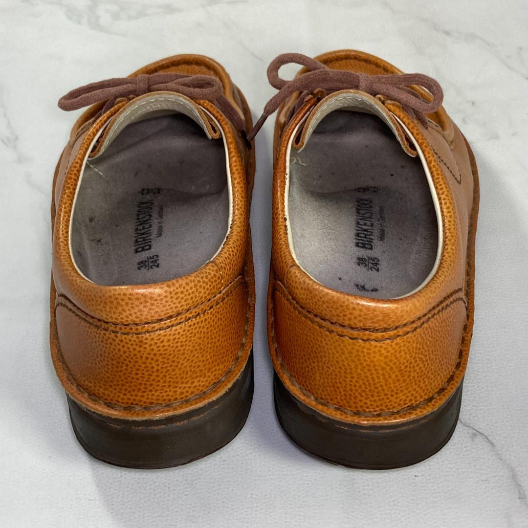 【美品】ビルケンシュトックパサデナ プレミアムレザー 24.5㎝ コニャック