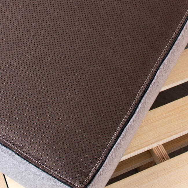 北欧風アームレス２人掛けソファ 幅140cm ラブソファ コンパクト（1266）