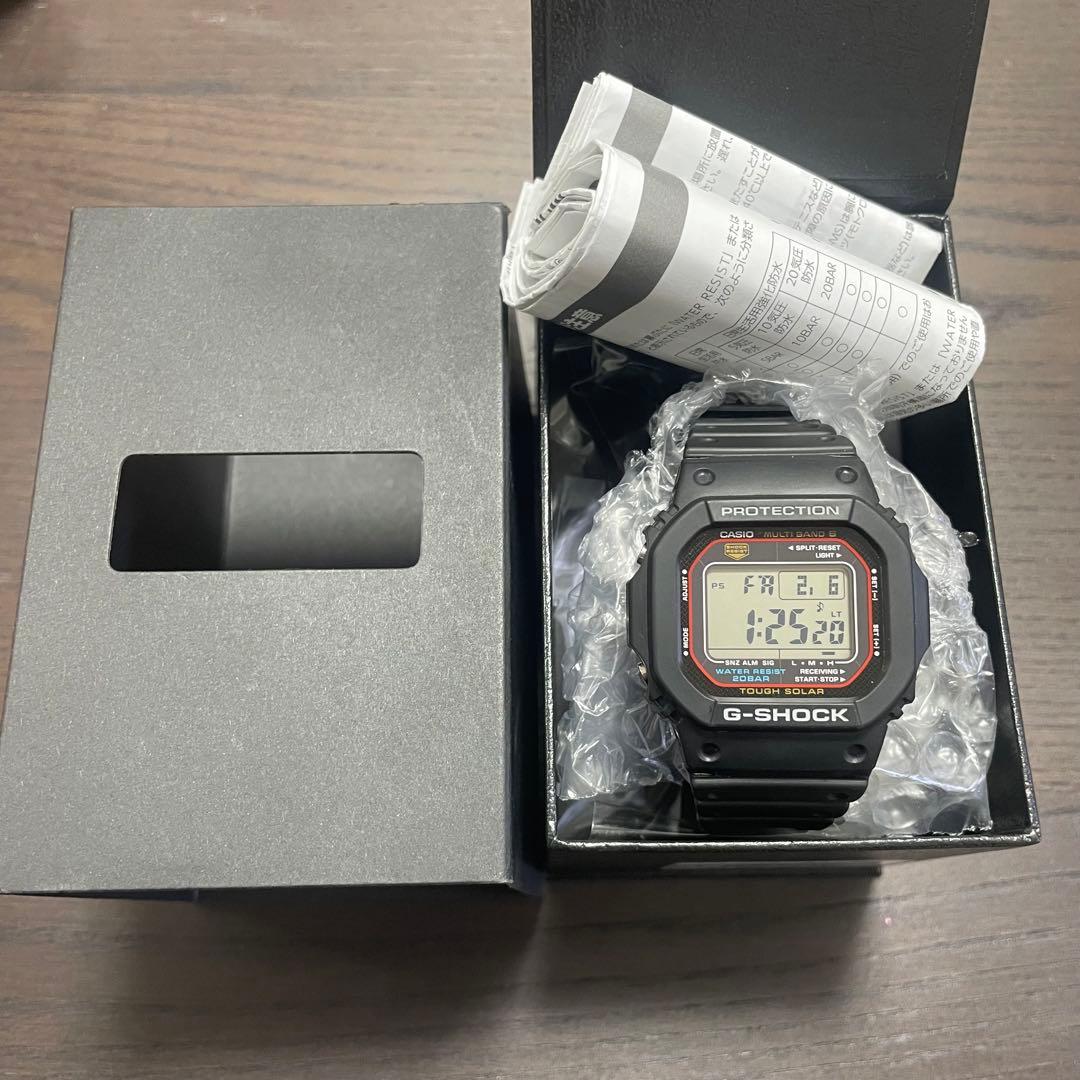 G-SHOCK デジタル腕時計 ブラック　GW-M5610U-1JF