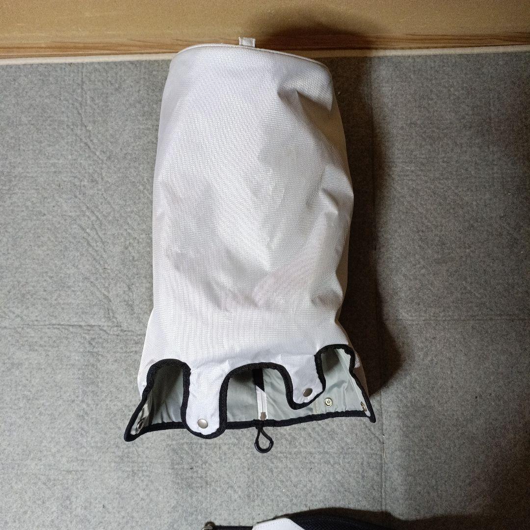 軽量 Tourstage キャディバッグ ホワイト/ブラック/レッド