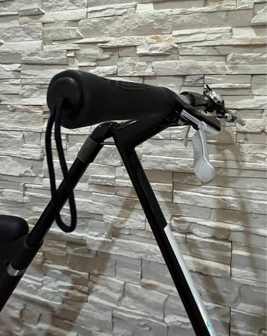 STRIDAストライダ　折りたたみ自転車　BLACK