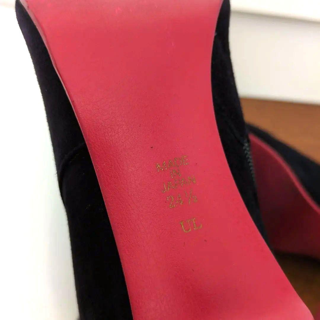 ダイアナ ショートブーツ スエードシルキー