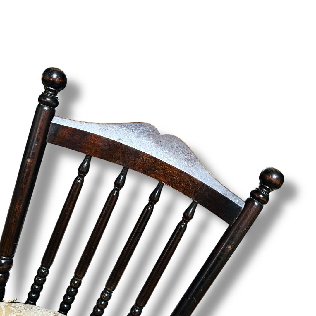 【2脚セット】③④ 北海道民芸家具 樺桜材 ウィンザー スピンドル チェア 椅子