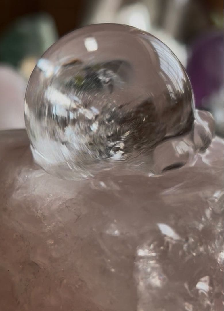 ✨破格✨絶品‼️ローズクオーツ☆噴水☆天然石☆ファウンテン☆秘蔵品☆1253g