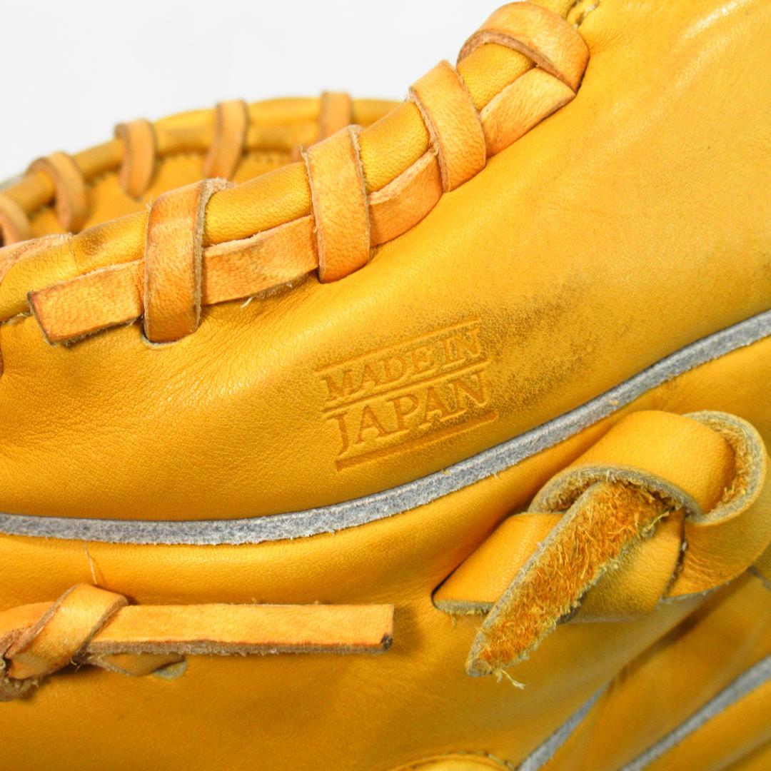 ザナックス トラストプロ 硬式用グラブ 外野手用 グローブ イエロー