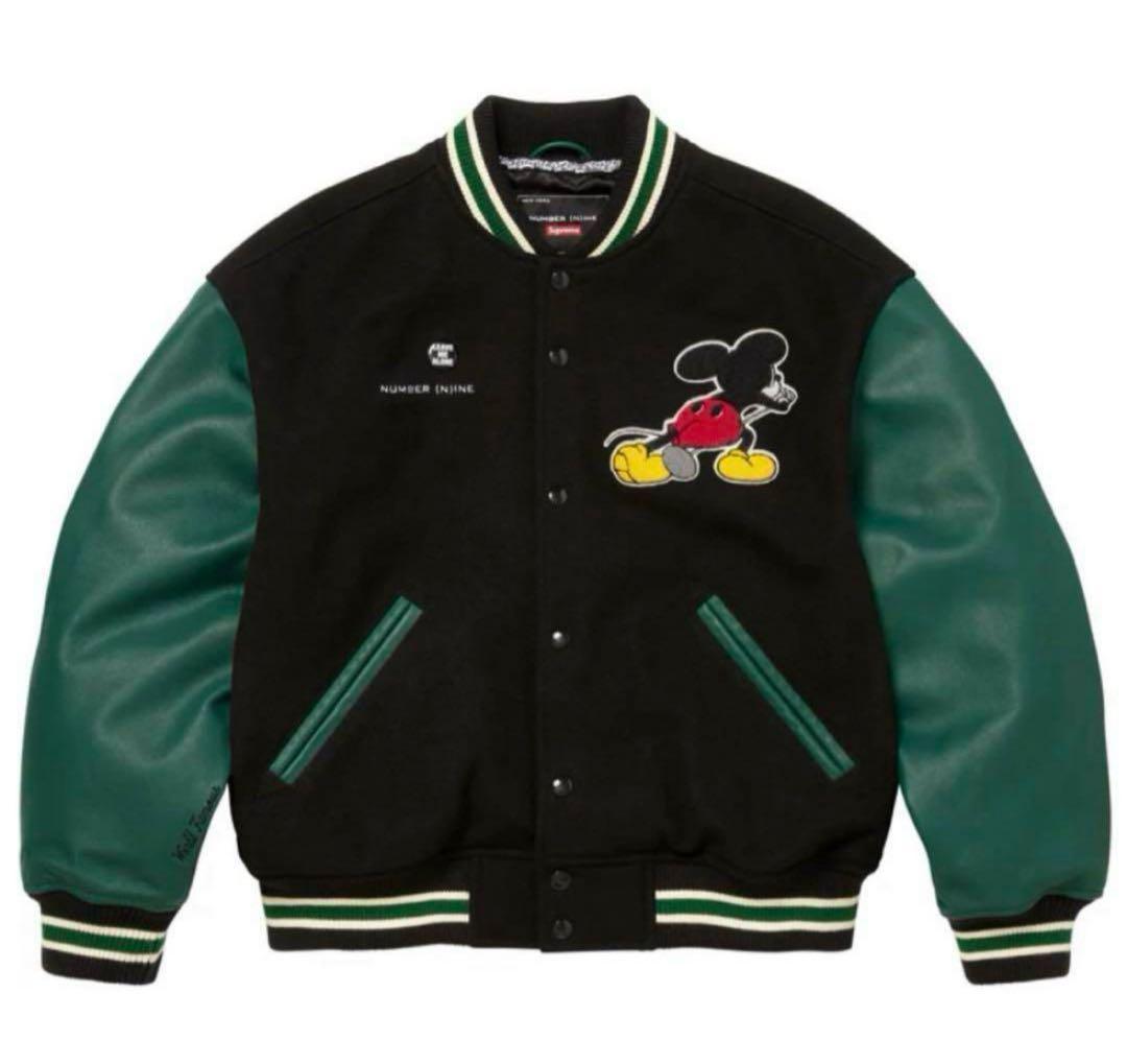 ヘ*ク様 Supreme Number Nine Varsity Jacket
