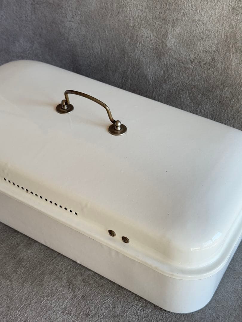 琺瑯ケース　ヴィンテージケース　大