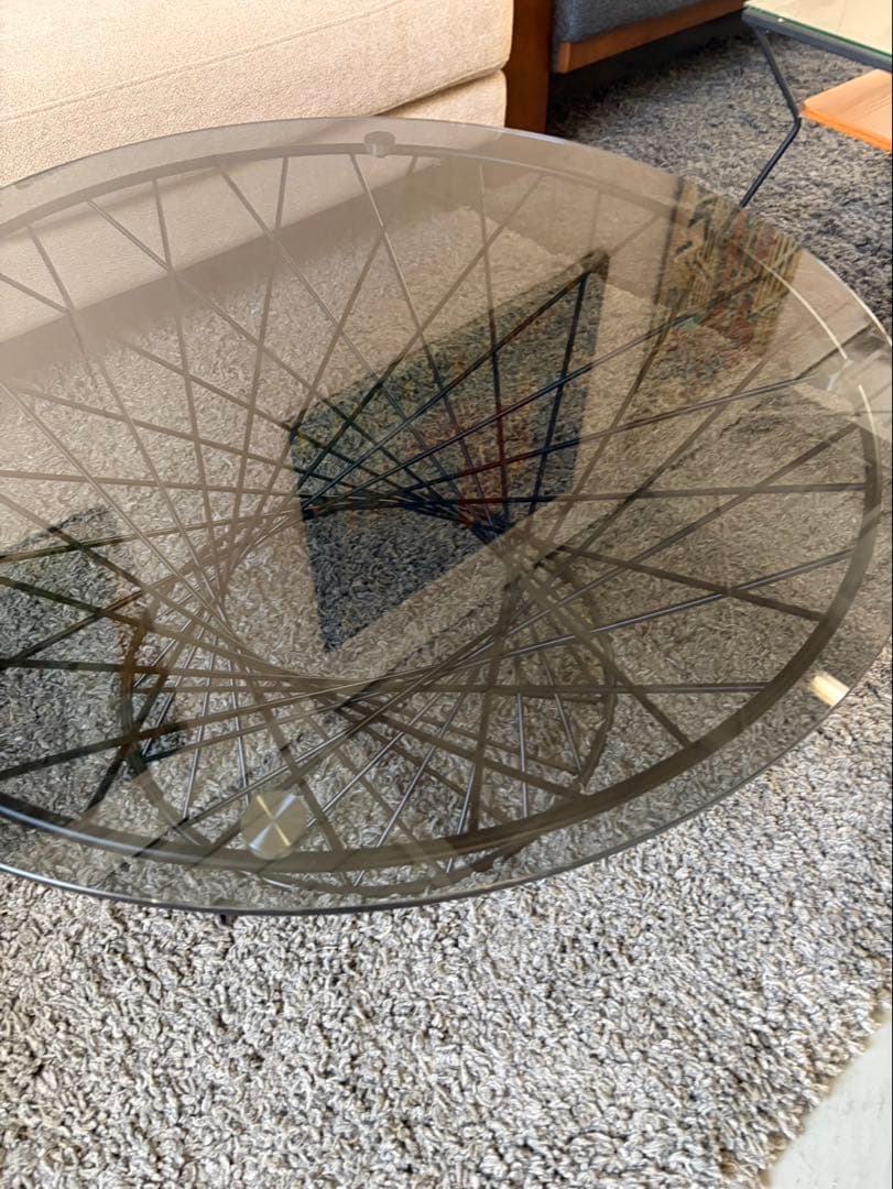 Francfranc　マーリア　コーヒーテーブル　ブラック　W80 ㎝