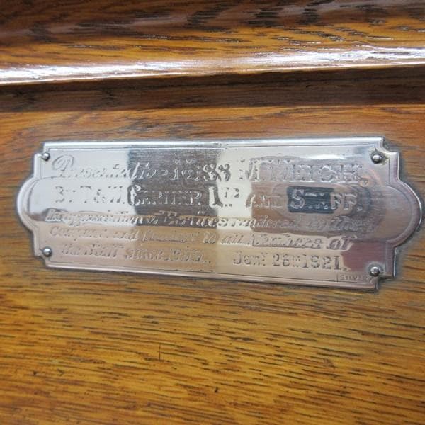 イギリス アンティーク 家具 1921年 サイドボード ダムウェイター 6173