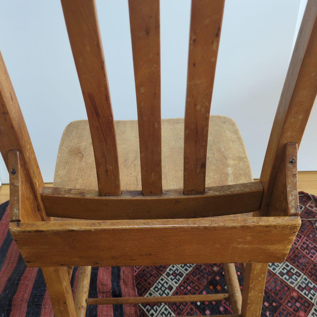 ビンテージ　チャーチチェア　カフェチェア　アンティーク