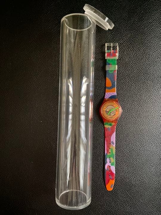 swatch専用 ディスプレイ チューブ 2本(見本の時計は含まれません)