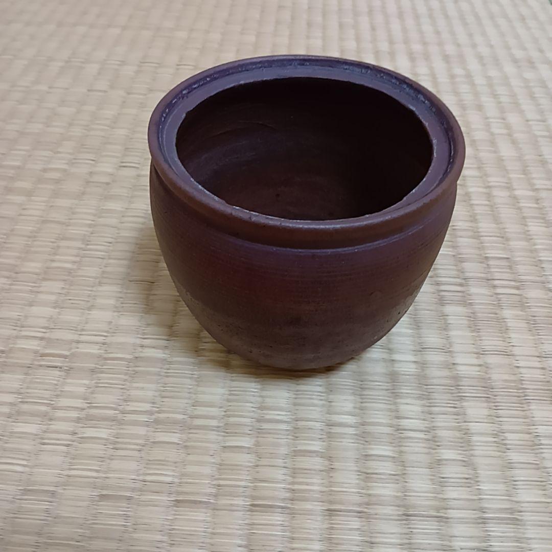 骨董品　備前焼　建水　茶道具　鉢　壺　小物入れ アンティーク　コレクション　陶器