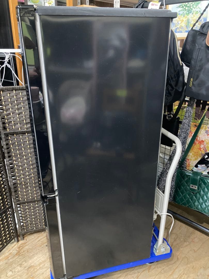 【直接お取引き限定】冷蔵庫 三菱 146L 黒 MR-P15X-B【14年製】