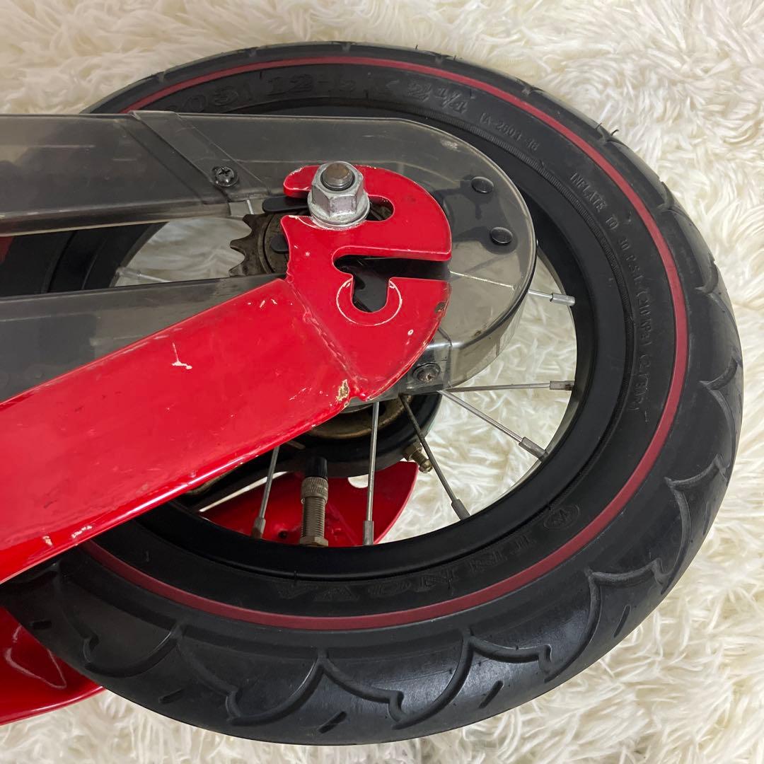【美品】へんしんバイク 12インチ レッド　赤
