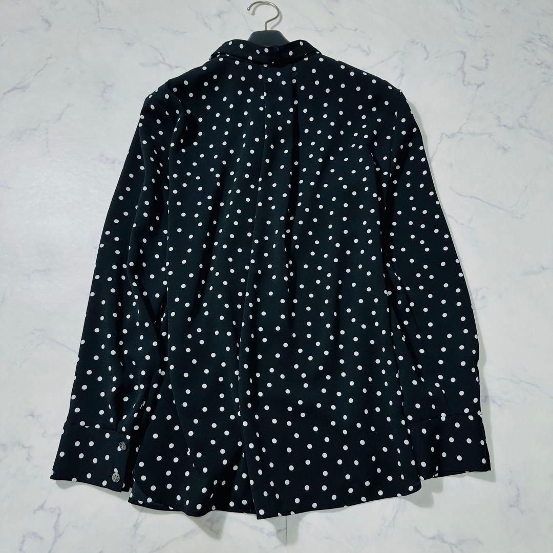 2023極美品 セオリーリュクス ドット ボウタイ ブラウス 卒業 入学 38