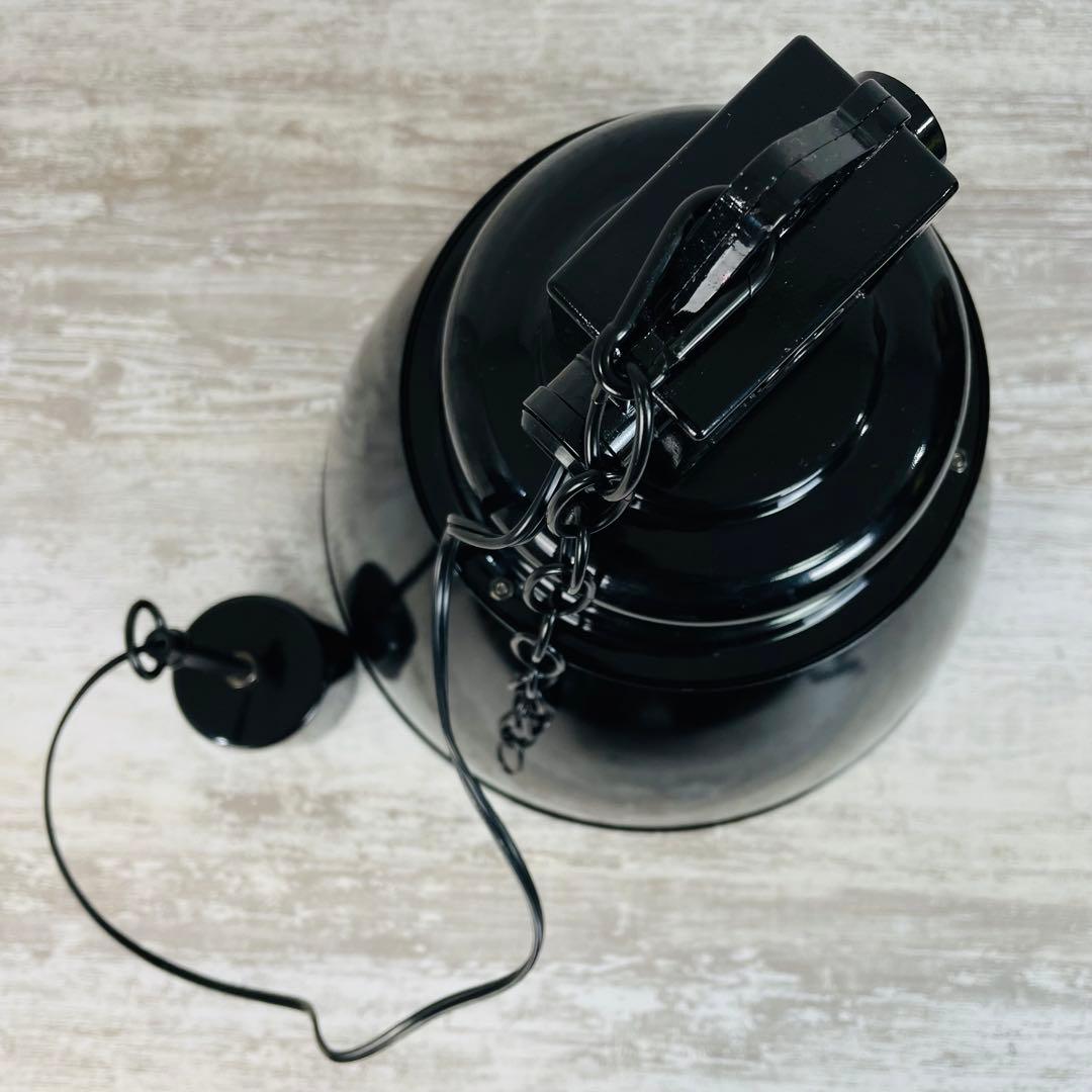 インターフォルム　ノルマントン ペンダントライト　ブラック 白熱.LED使用可能