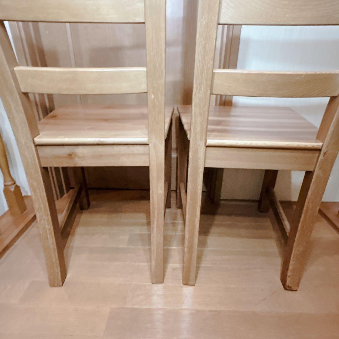 廃盤 希少 IKEA KAUSTBYダイニングチェア カウストビー 2脚セット