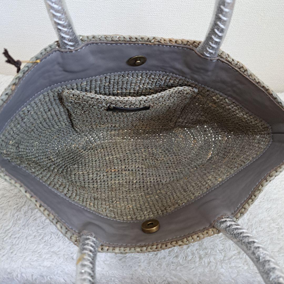 未使用　A point etc　アポワン ウテセ かごバッグ　トート　ラウィア