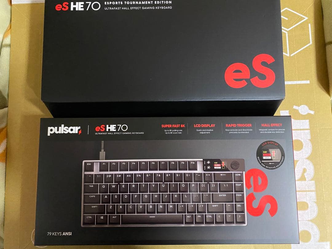 Pulsar eS HE70 ラピトリキーボード