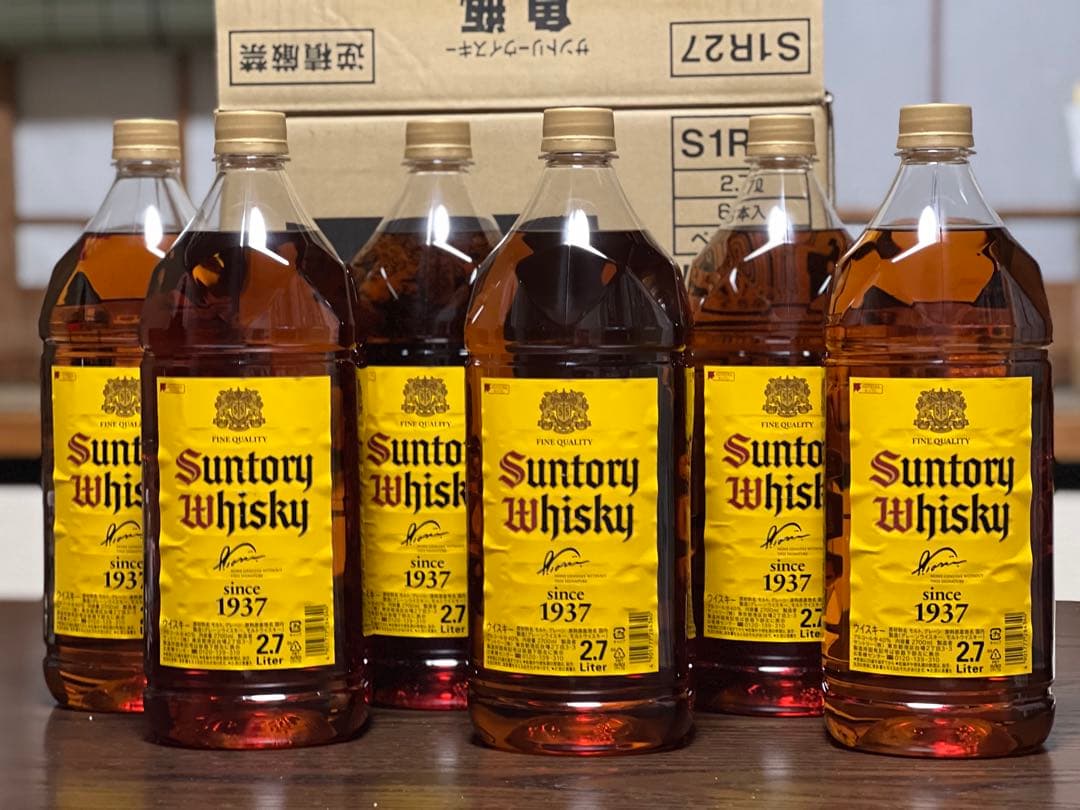 【この価格、残り1ケース】サントリー角２.７リットル❌6本