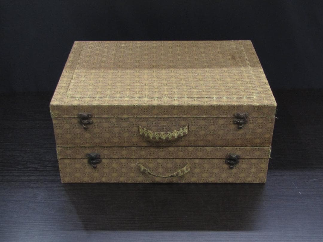 【未使用長期保管品】中国伝統工芸品 蘇州刺繍 2個セット