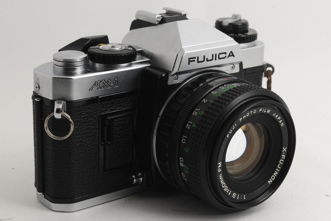 FUJICA AX-1 シルバー X-FUJINON 50mm F/1.9 FM