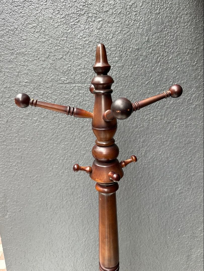 karimoku カリモク家具　コロニアル　ポールハンガー コートハンガー