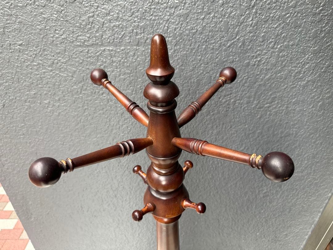 karimoku カリモク家具　コロニアル　ポールハンガー コートハンガー