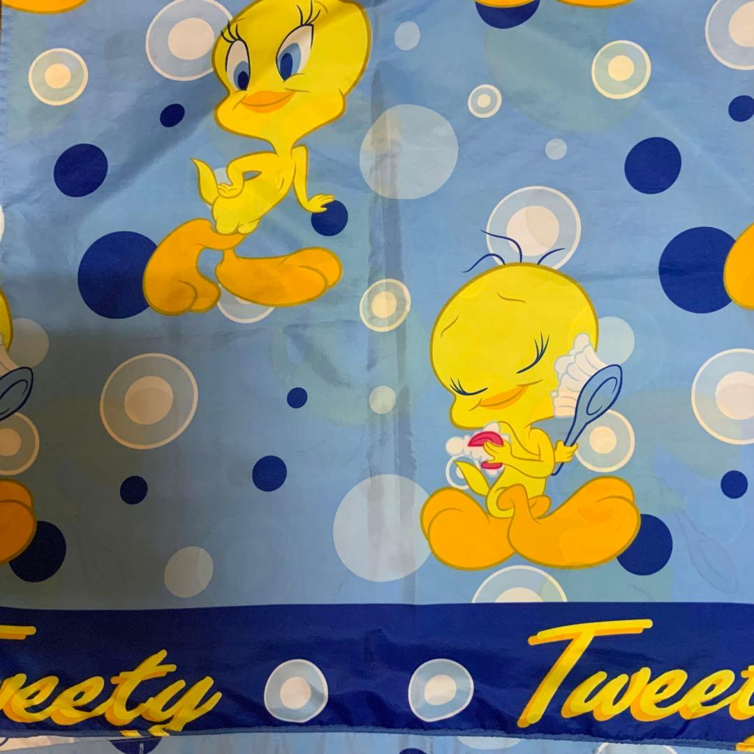 (合馬アカウント1)トゥイーティー　シャワーカーテン　レア物　USA購入