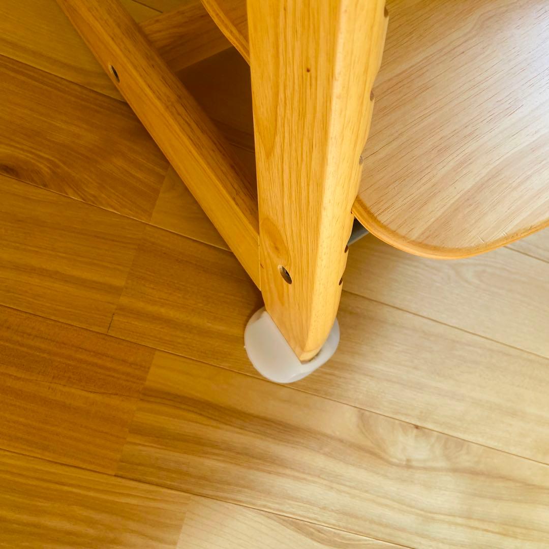 極美品 大和屋 ヤマトヤ すくすく スリムフィット チェア テーブル＆ガード付