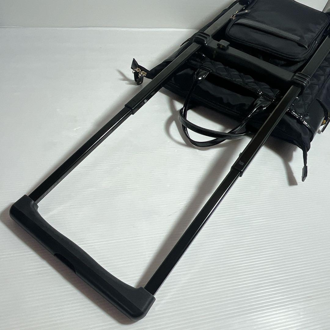 スワニー スタルト D-329 M18 4輪ストッパー付 キャリーバッグ カート