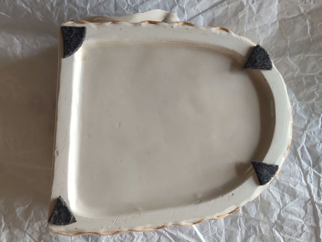 フルーツ キャニスター 陶器 3連 アンティーク レトロ イタリア 保存容器