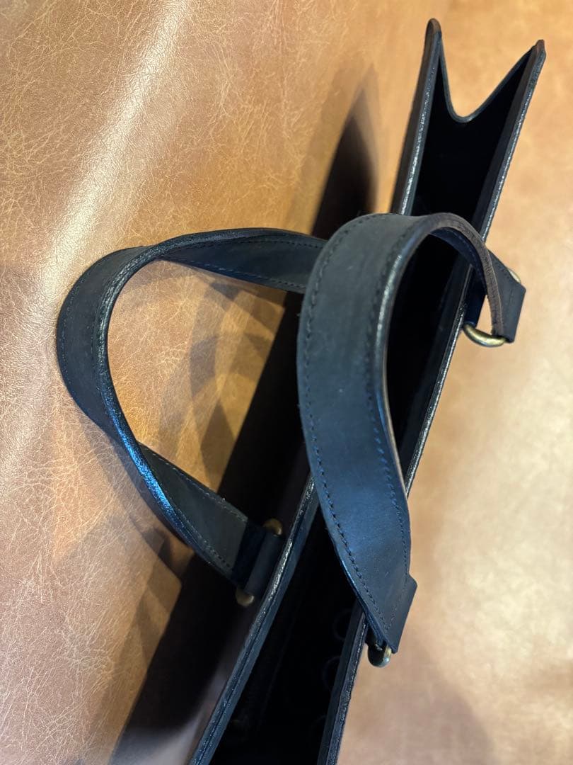 【極美品】定価11.6万 ココマイスター ビジネスバッグ ナポレオンカーフ 黒