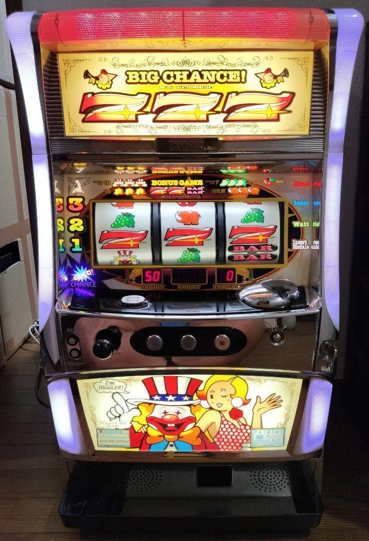 【たらこ】北電子★アイムジャグラーSP（ホワイトパネル）【不要機付】