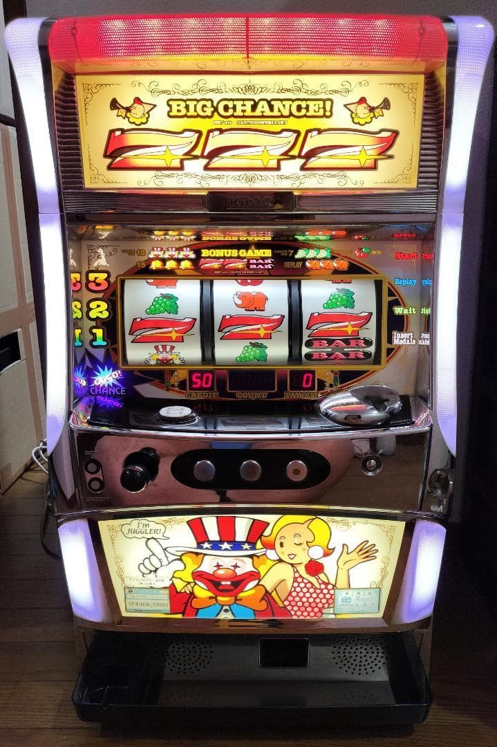 【たらこ】北電子★アイムジャグラーSP（ホワイトパネル）【不要機付】