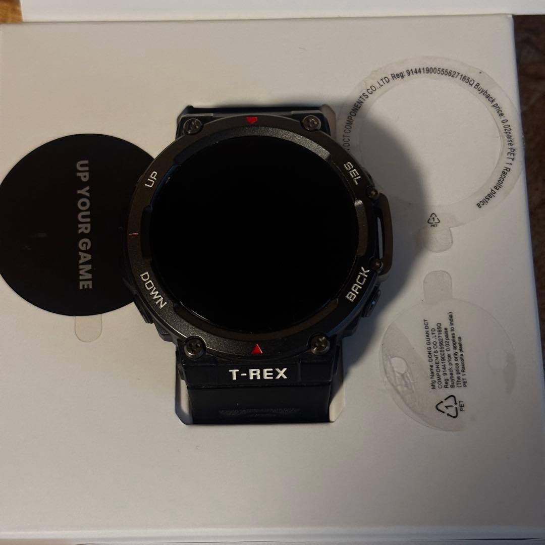 Amazfit T-Rex2スマートウォッチ ブラック