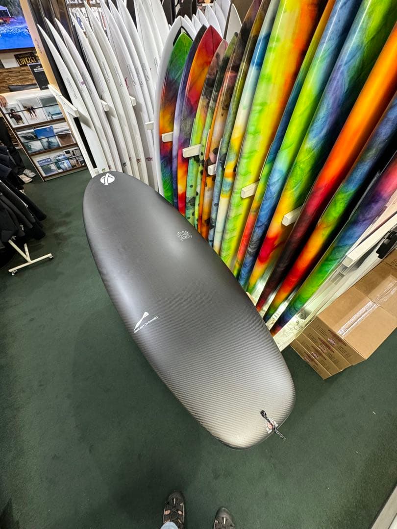 all カーボン　ロスト パーティプラッター ブラックダート 5’8” 美品