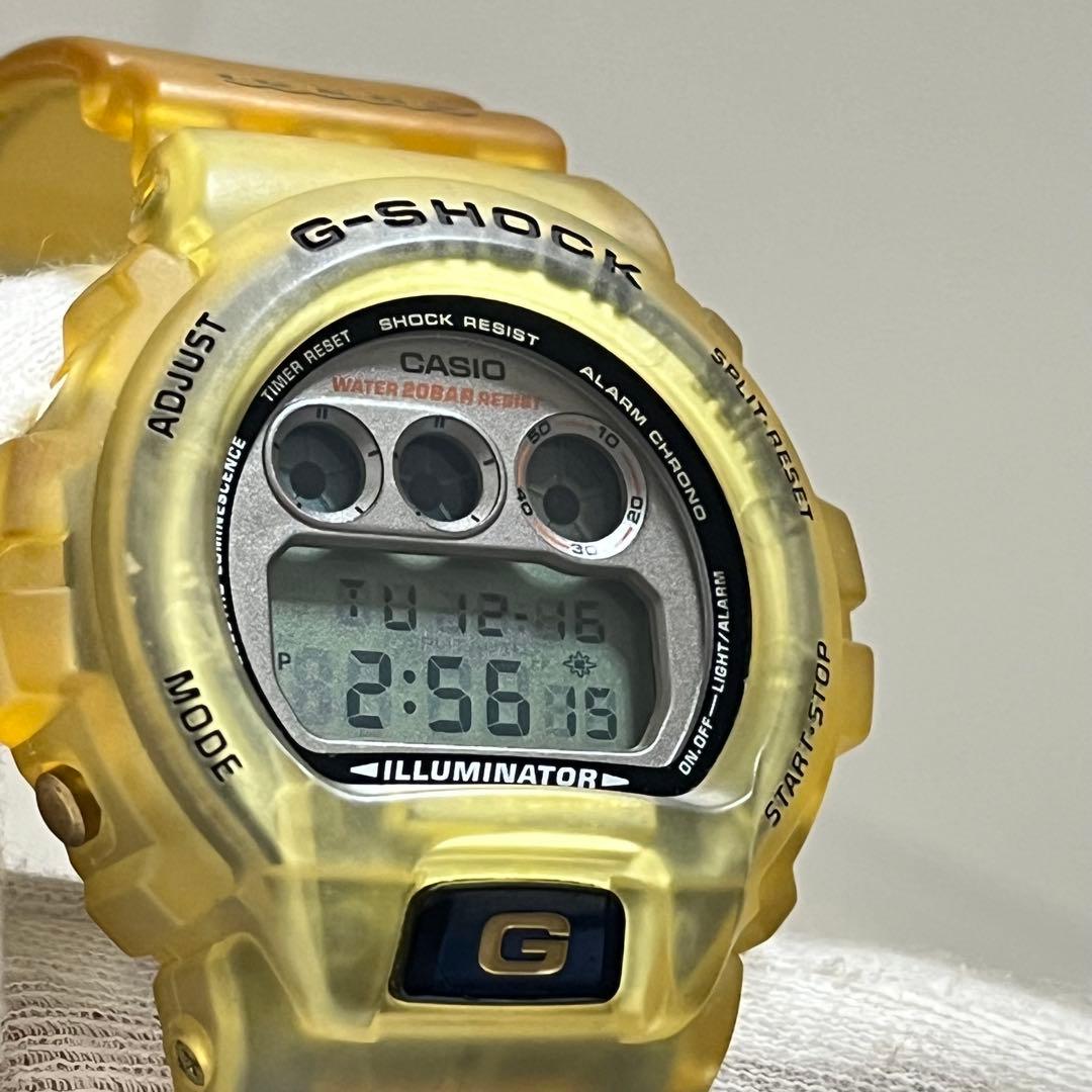 G-SHOCK　DW-6900K　動作品　CASIO 　イルクジ　メンズ腕時計
